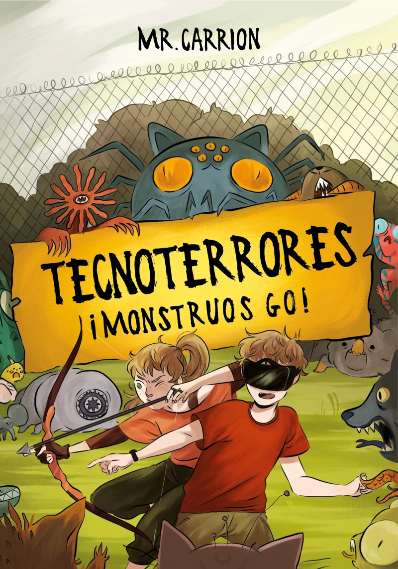 Portada: ¡Monstruos GO! (Tecnoterrores 3)