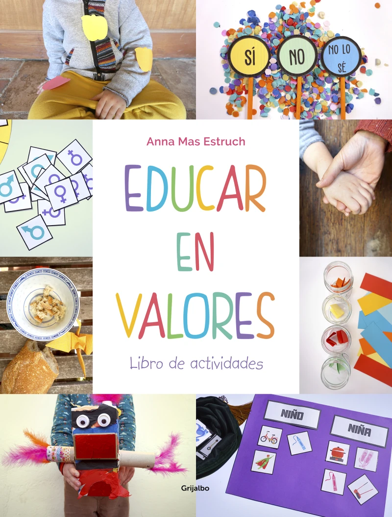 Portada: Educar en valores. Libro de actividades