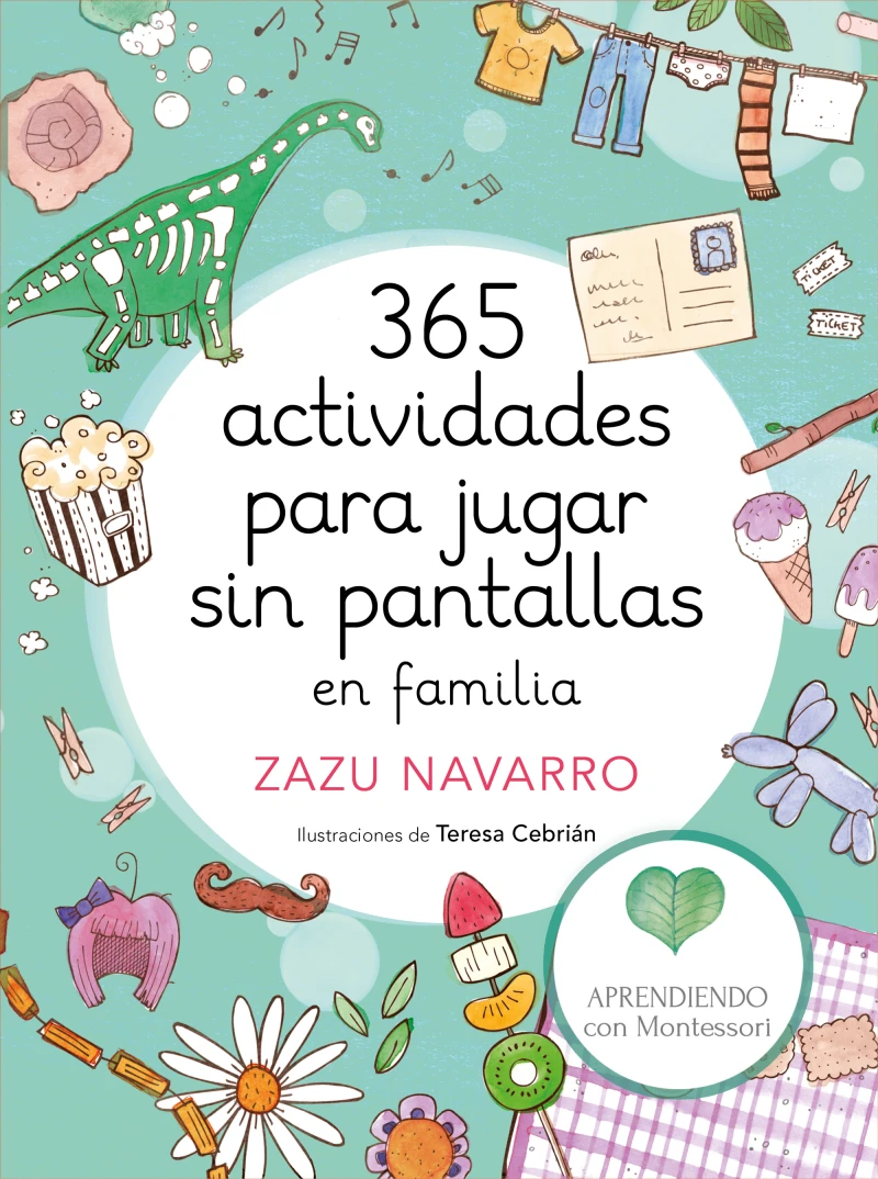 Portada: 365 actividades para jugar sin pantallas en familia