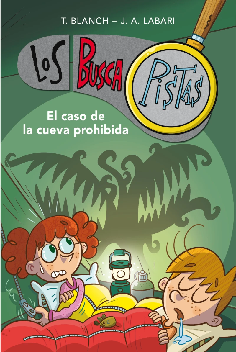 Portada: Los BuscaPistas 10 - El caso de la cueva prohibida