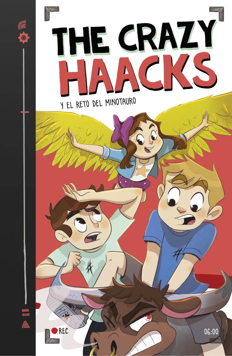 Portada: The Crazy Haacks y el reto del minotauro (The Crazy Haacks 6)