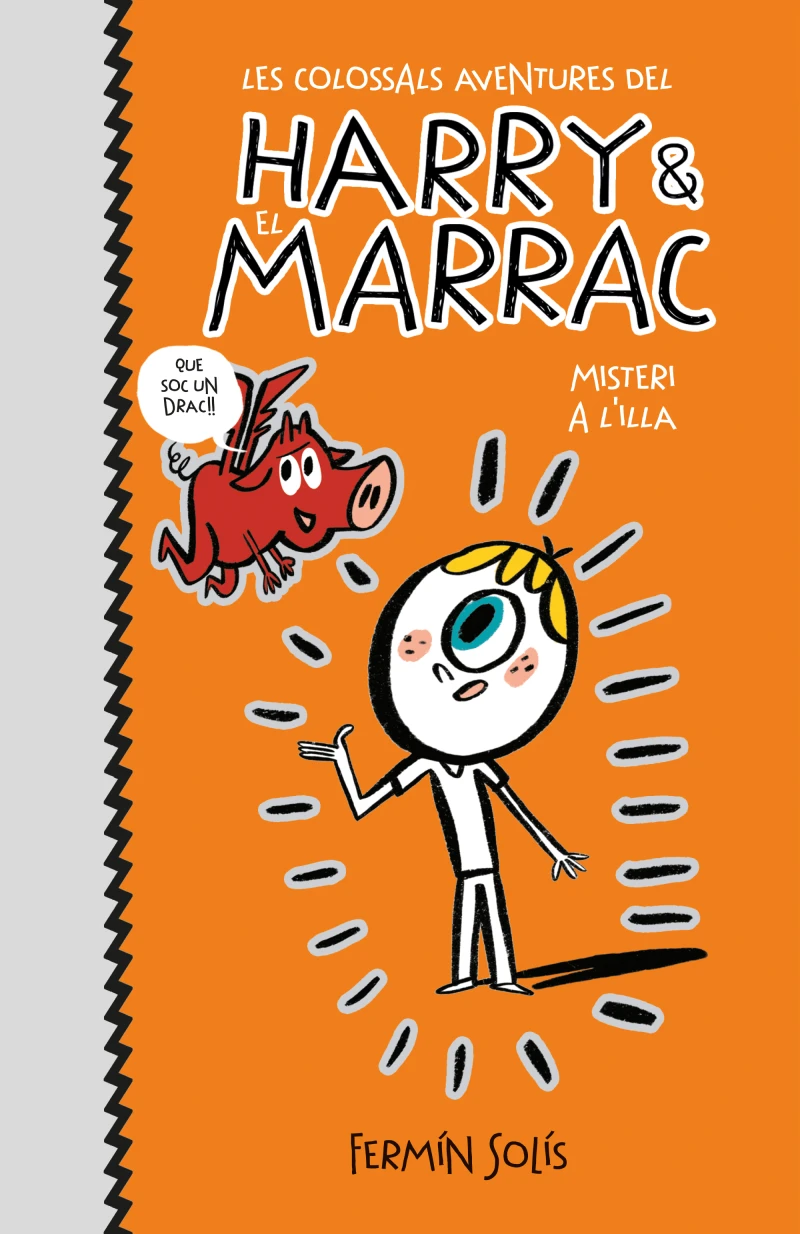Portada: Les colossals aventures del Harry i el Marrac 2 - Misteri a l'illa