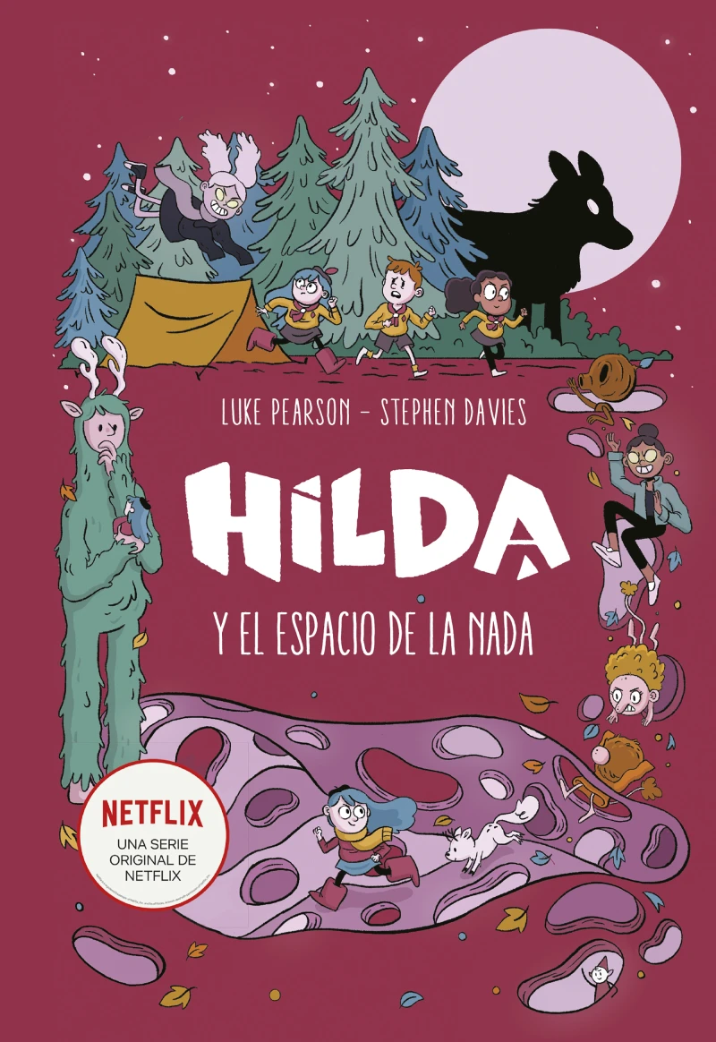 Portada: Hilda y el espacio de la nada (Hilda 3)