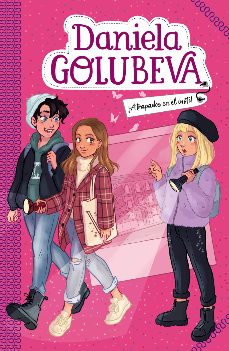 Portada: ¡Atrapados en el insti! (Golubeva sisters 4)