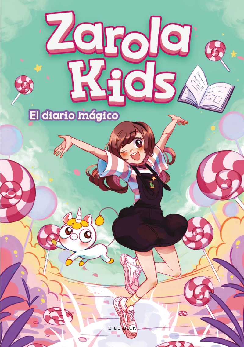 Portada: El diario mágico (Zarola Kids 1)