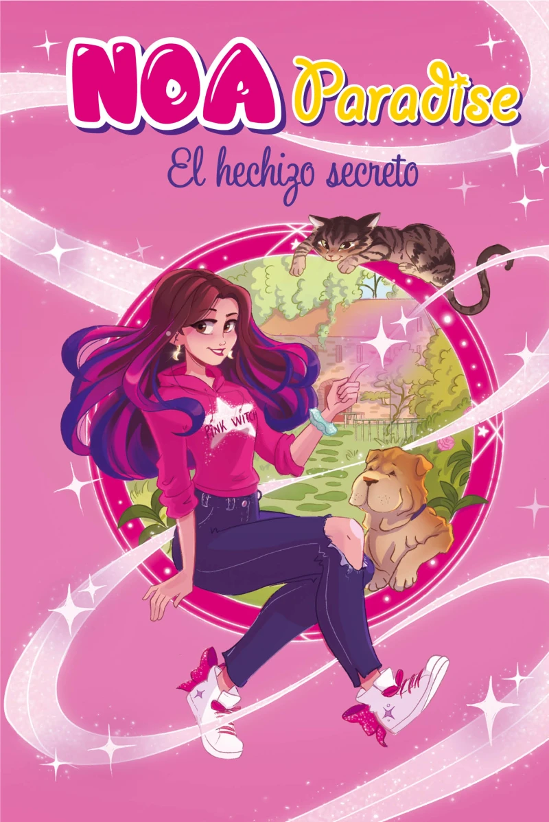 Portada: El hechizo secreto (Noa Paradise 1)