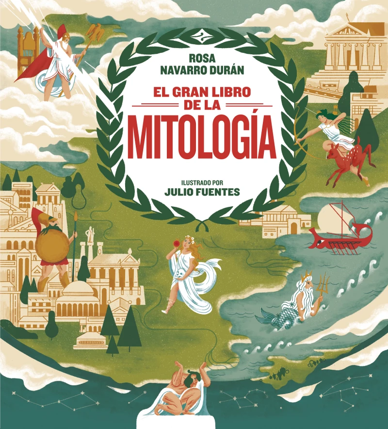 Portada: El gran libro de la mitología