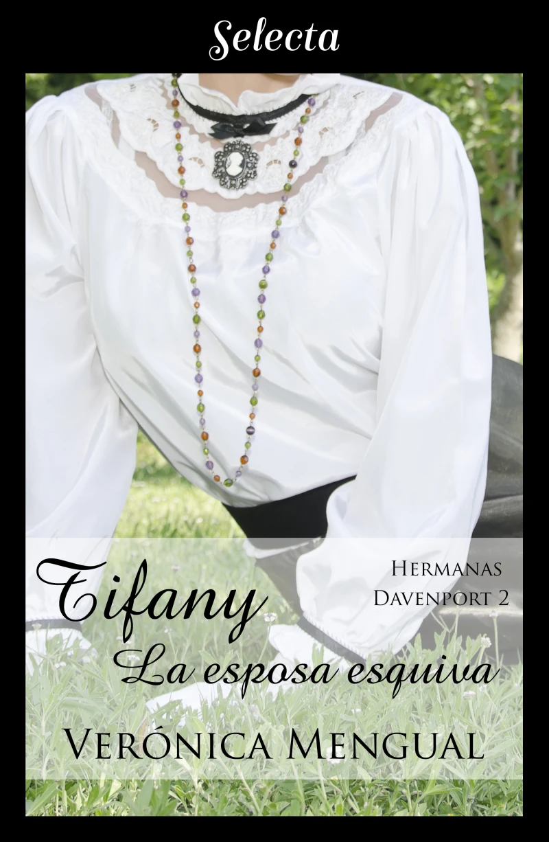 Portada: Tiffany, la esposa esquiva (Trilogía Hermanas Davenport 2)
