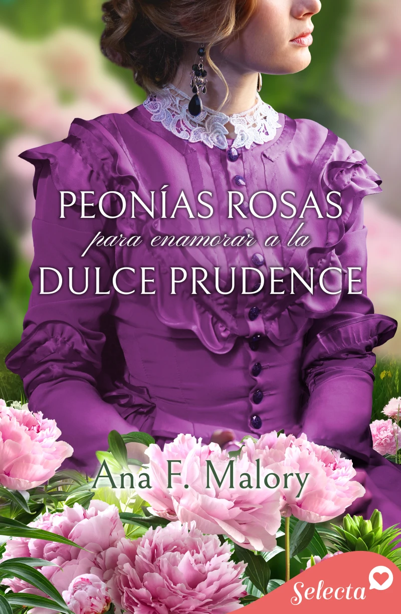 Portada: Peonías rosas para enamorar a la dulce Prudence (Los Talbot 5)