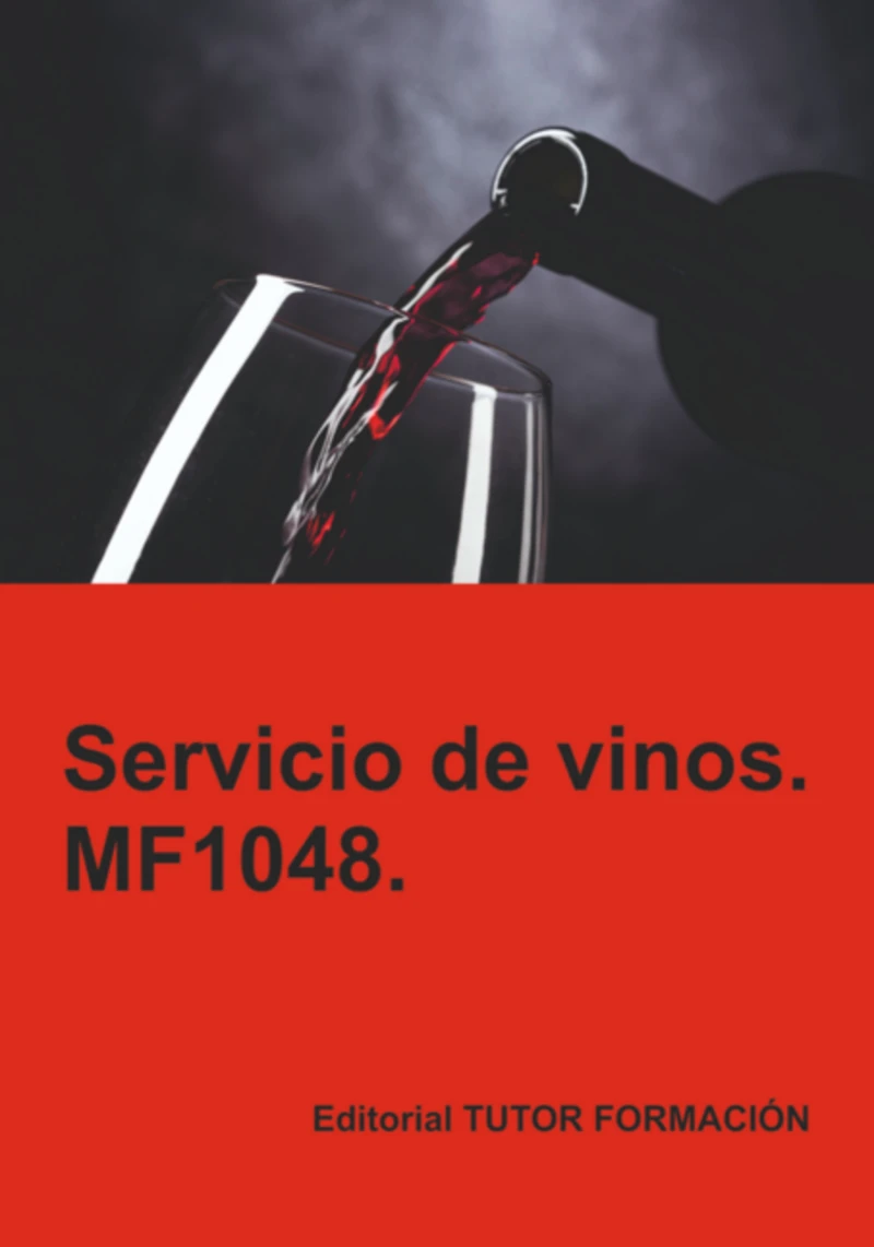Portada: Servicio De Vinos. Mf1048.