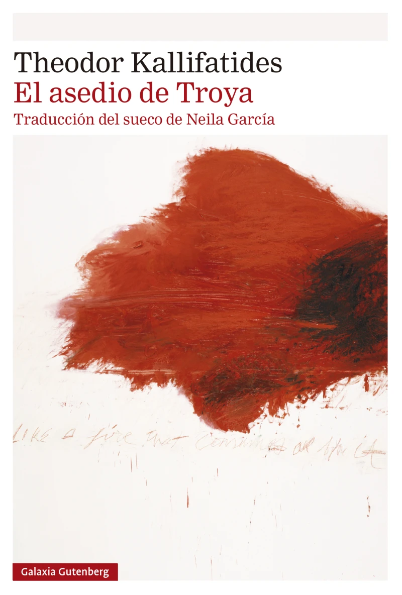 Portada: El asedio de Troya