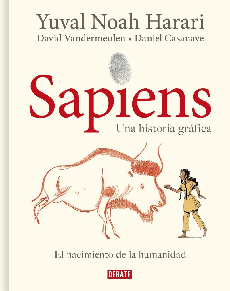 Portada: Sapiens. Una historia gráfica 1 - El nacimiento de la humanidad