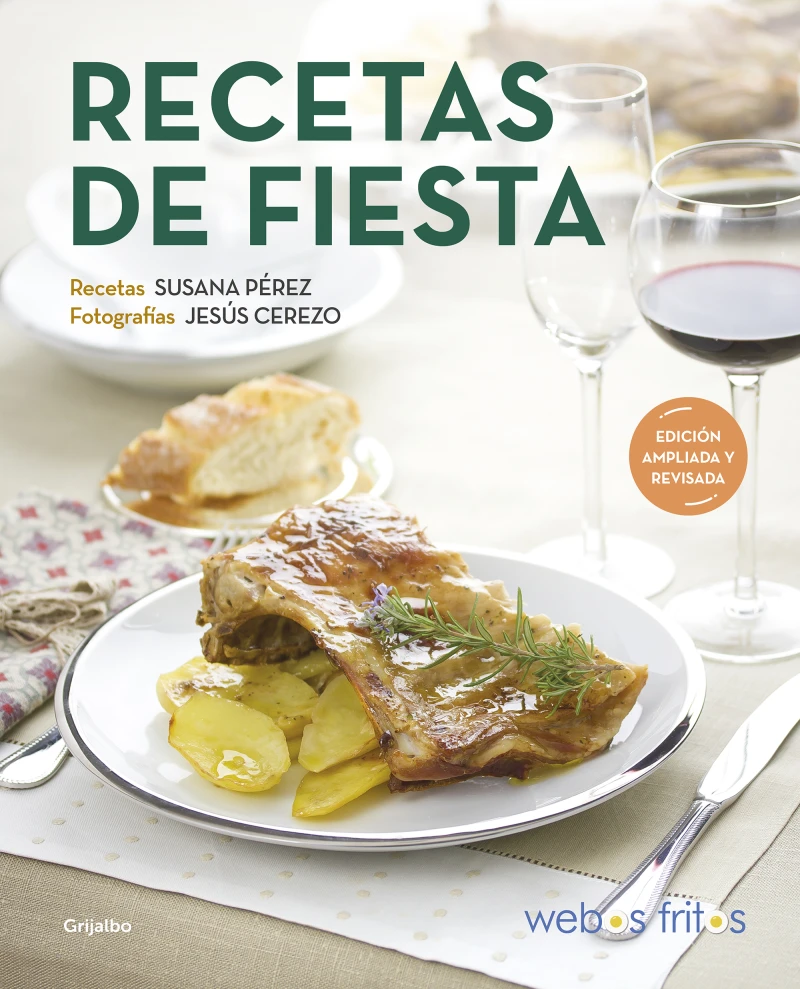 Portada: Recetas de fiesta (Webos Fritos)