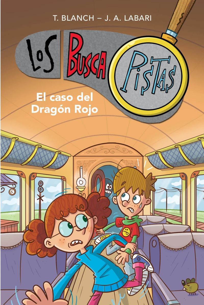 Portada: Los BuscaPistas 11 - El caso del Dragón Rojo