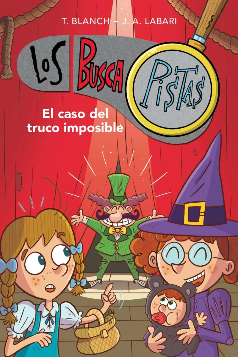 Portada: Los BuscaPistas 12 - El caso del truco imposible
