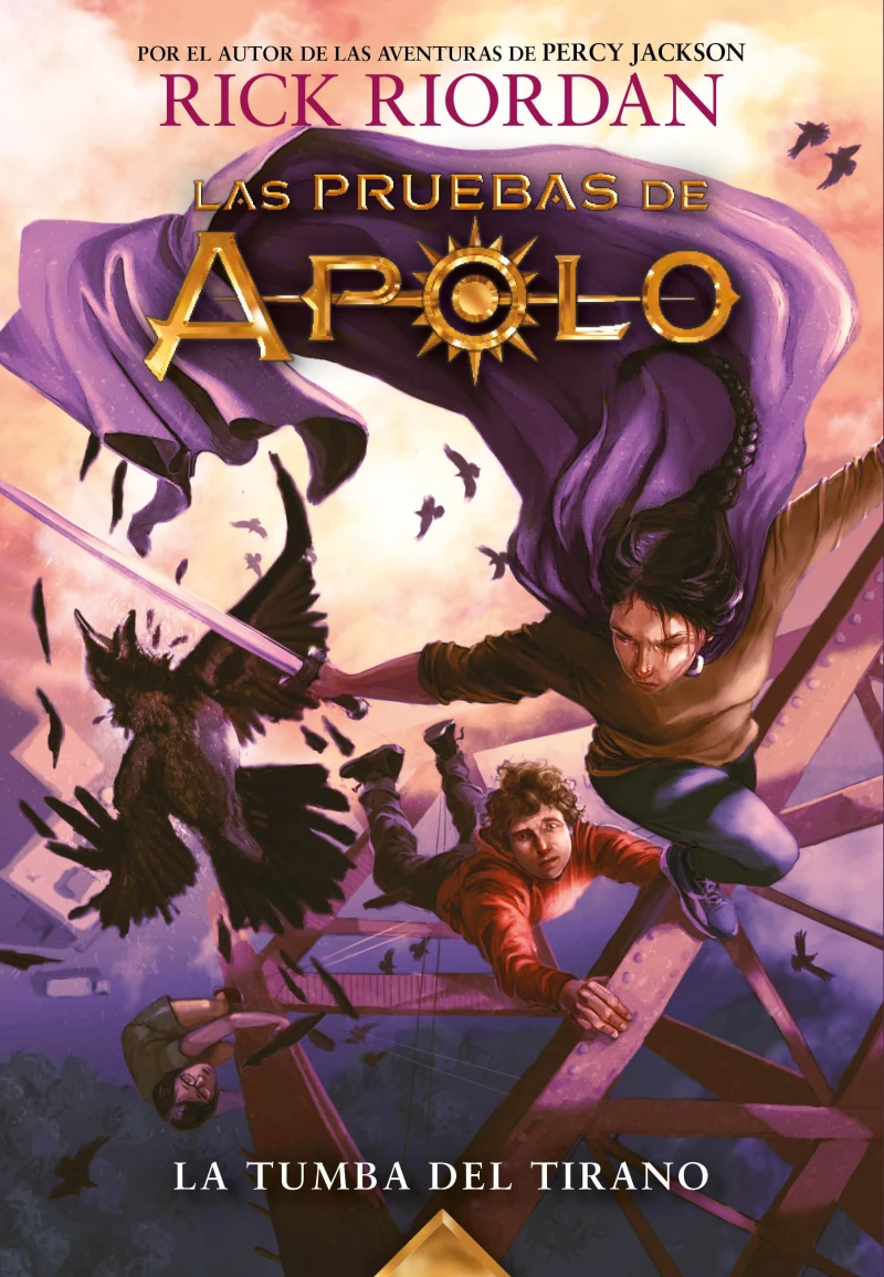 Portada: Las pruebas de Apolo 4 - La tumba del tirano