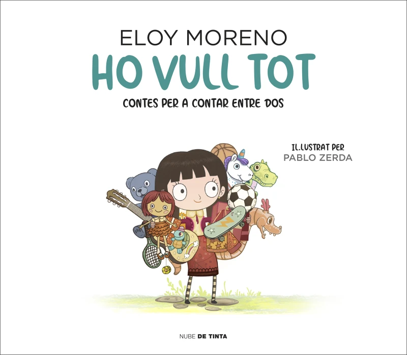 Portada: Ho vull tot (Contes per a contar entre dos)