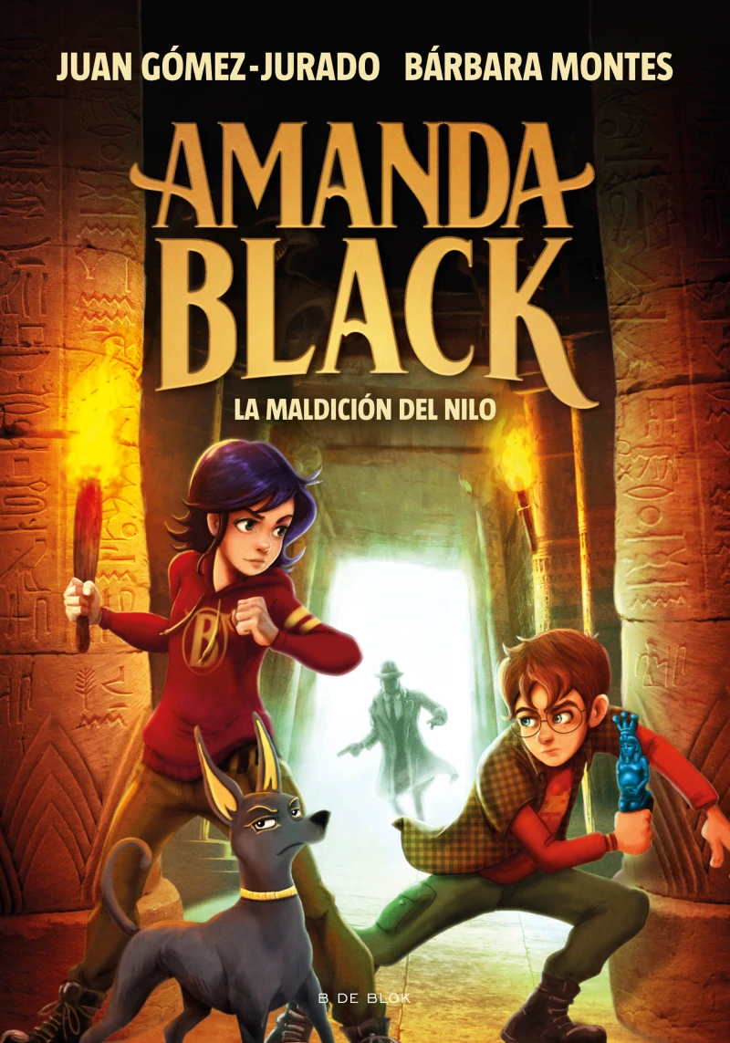 Portada: Amanda Black 6 - La Maldición del Nilo