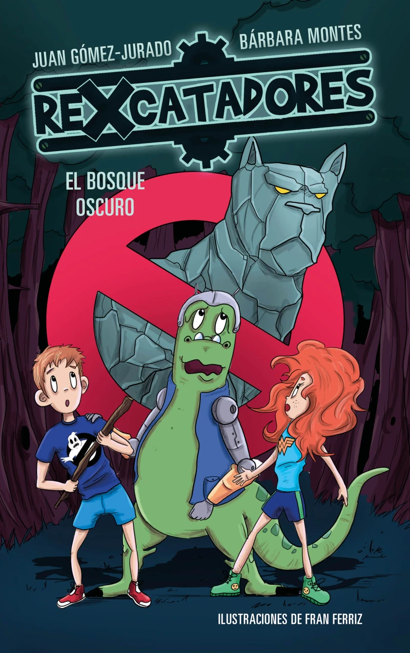 Portada: El bosque oscuro (Rexcatadores 4)