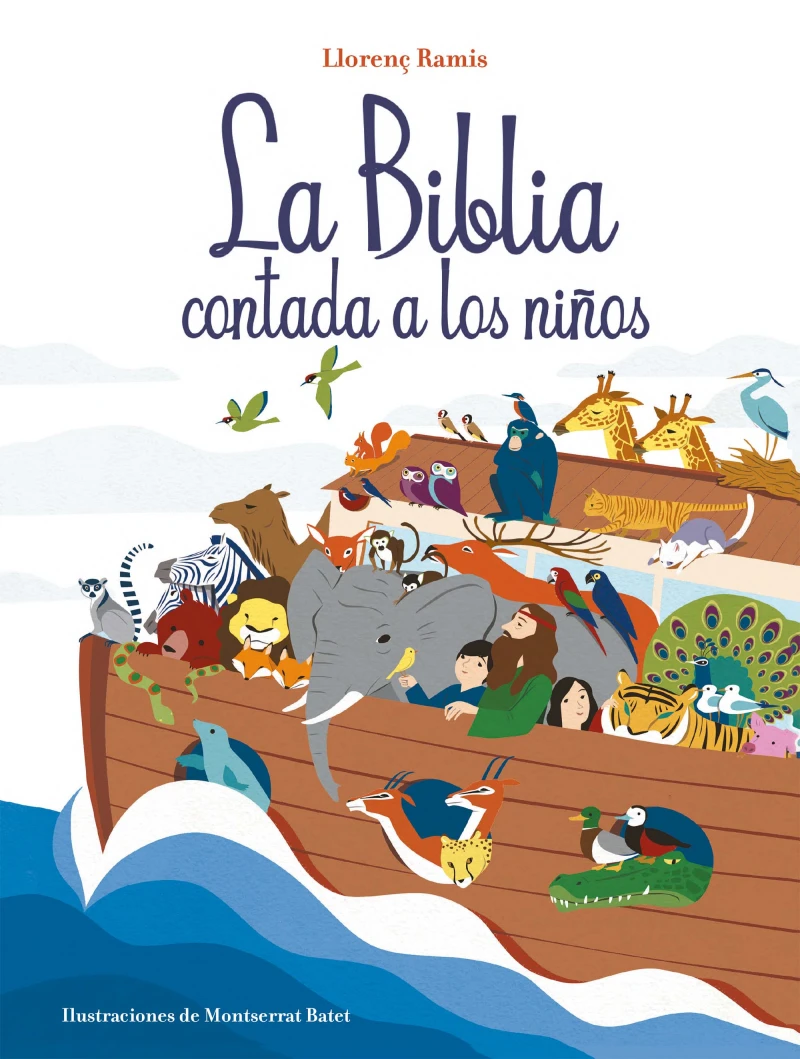 Portada: La Biblia contada a los niños