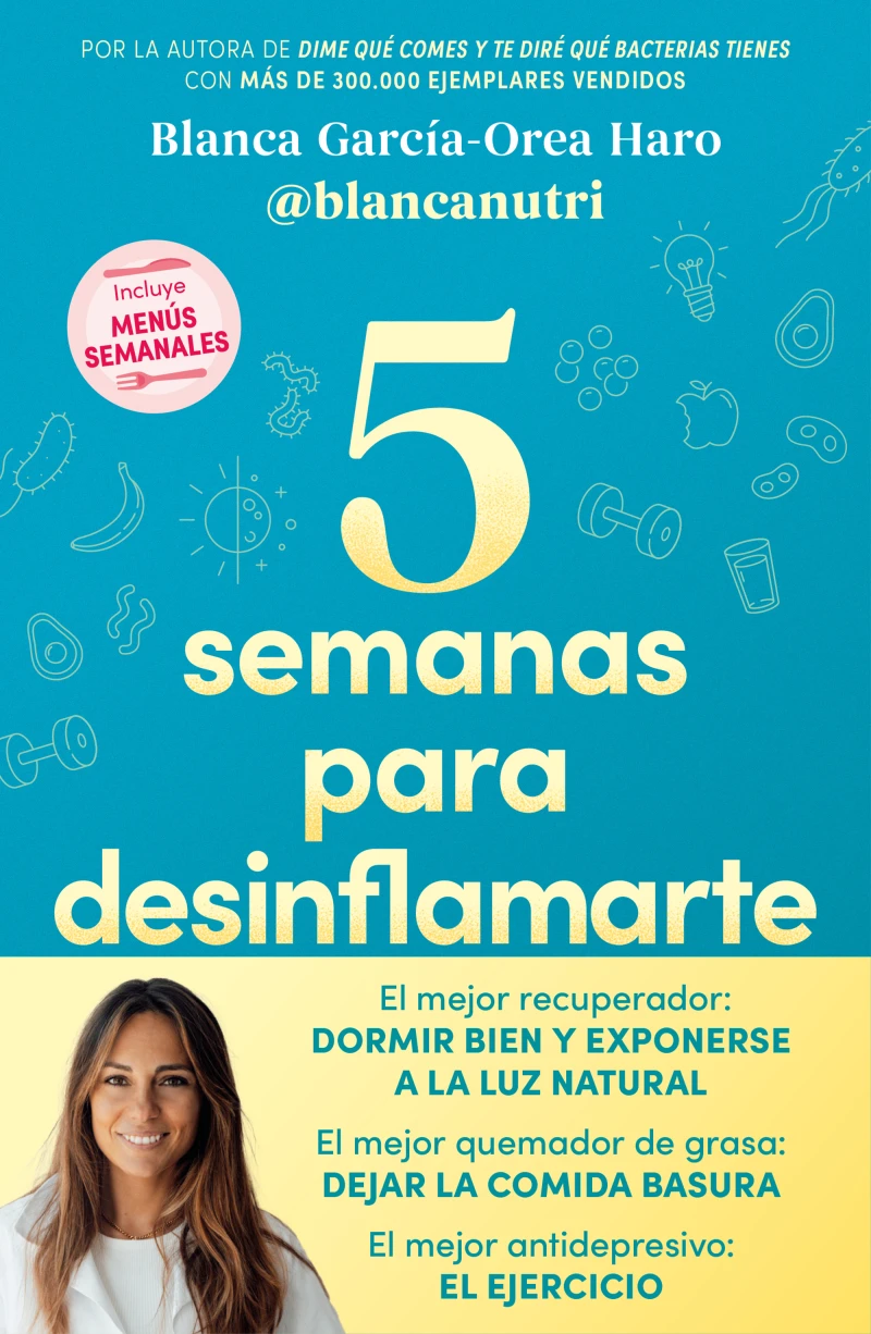 Portada: 5 semanas para desinflamarte