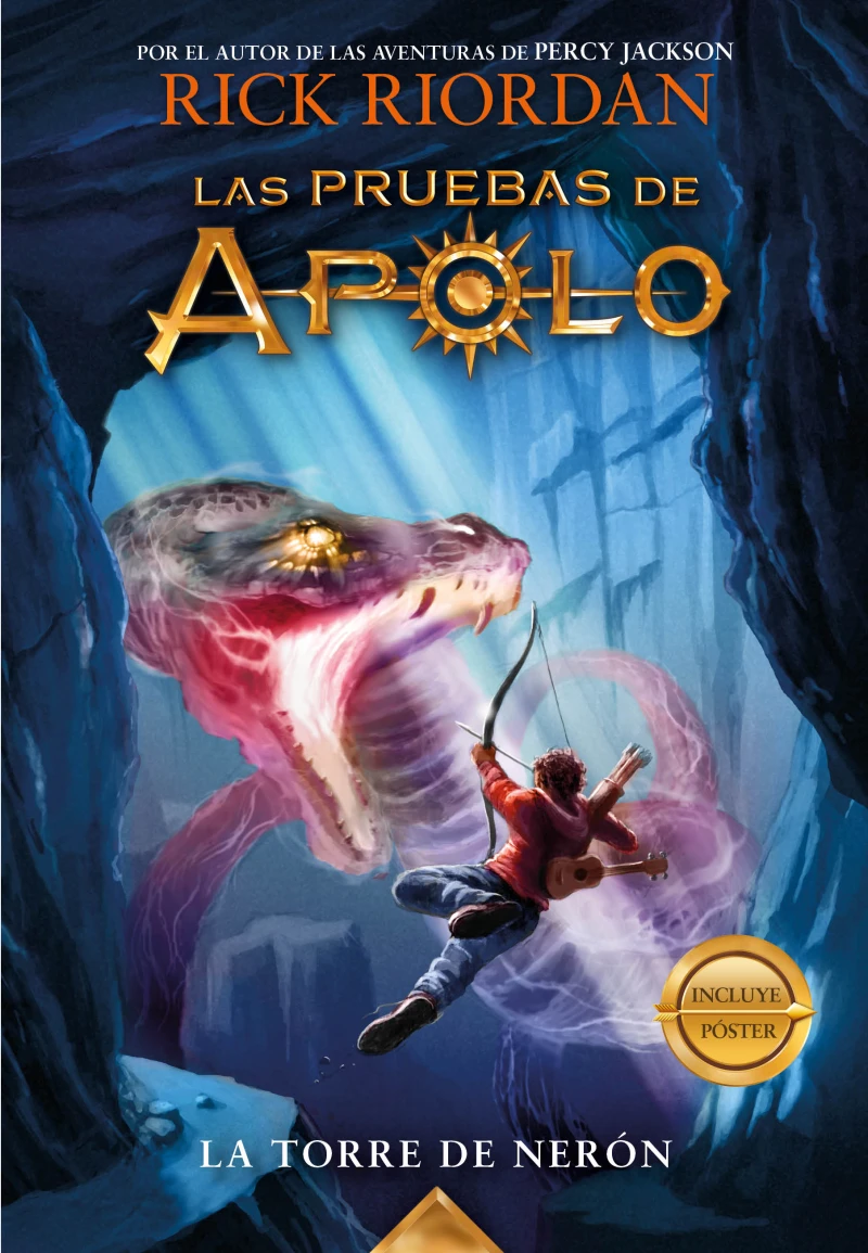 Portada: Las pruebas de Apolo 5 - La torre de Nerón
