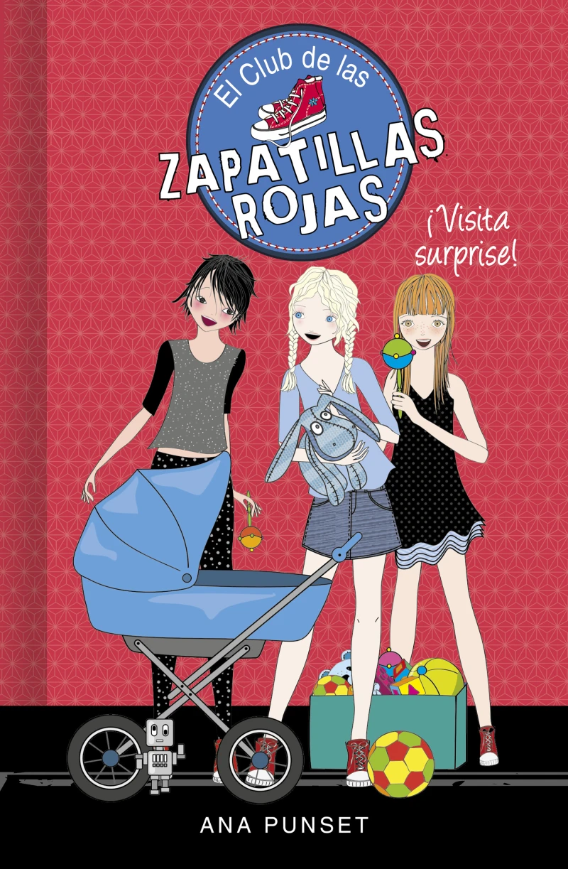 Portada: El Club de las Zapatillas Rojas 17 - ¡Visita surprise!