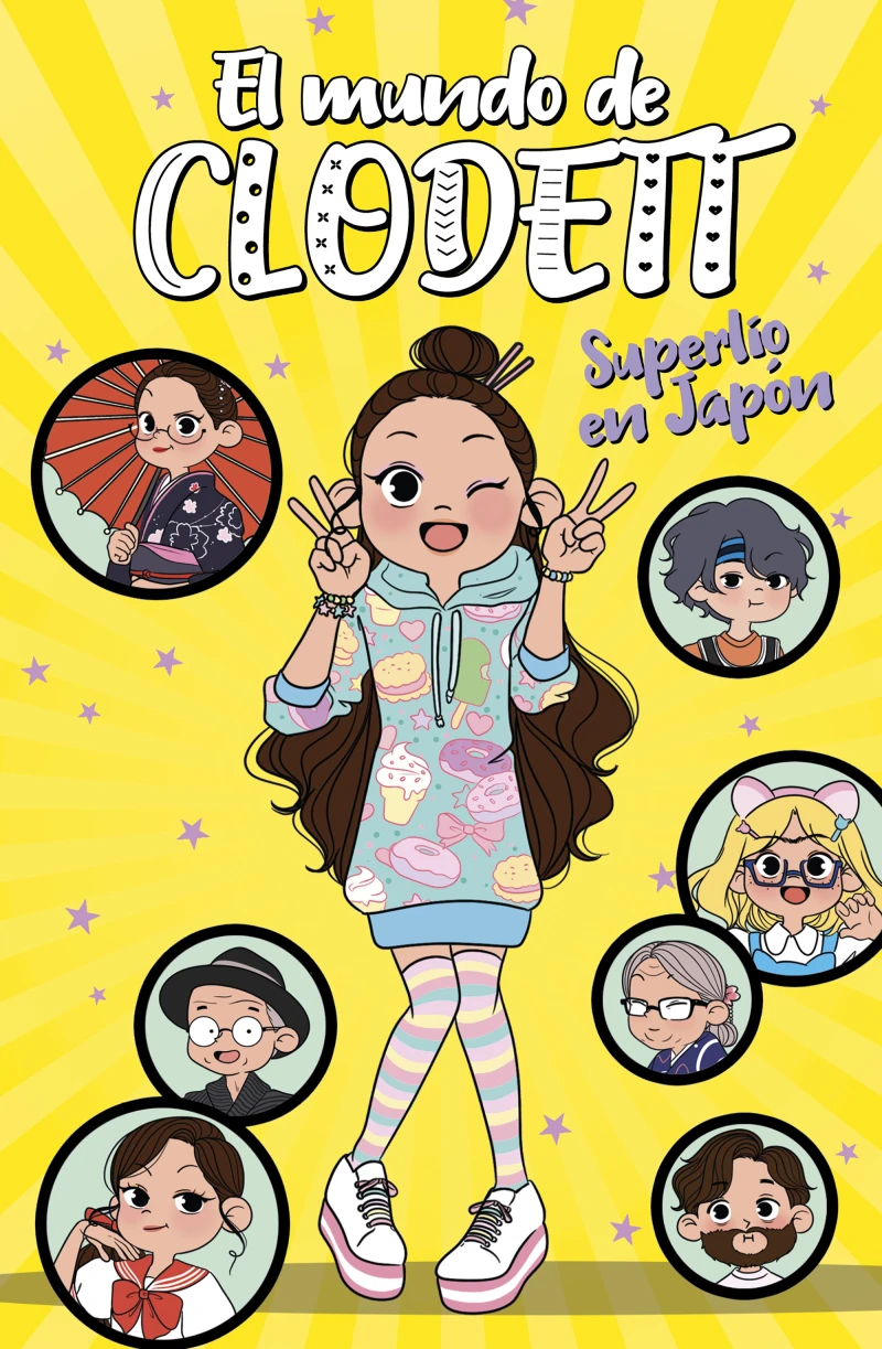 Portada: Superlío en Japón (El mundo de Clodett 5)