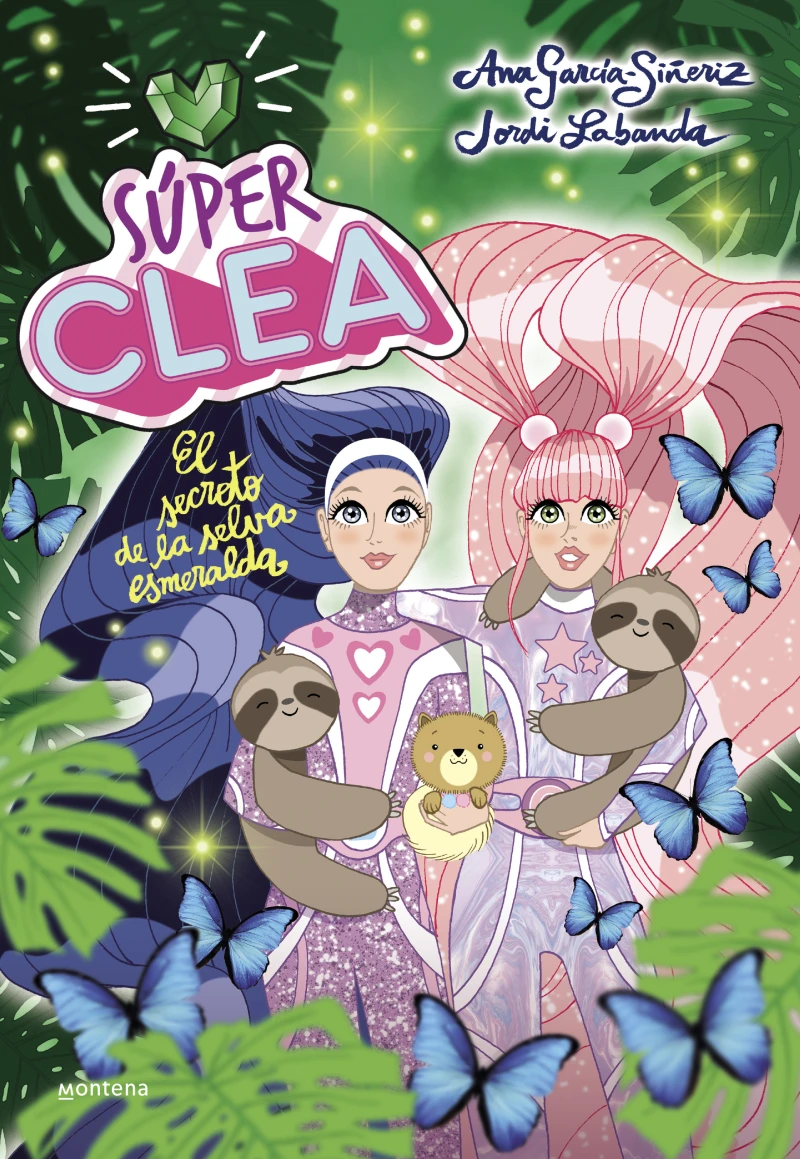Portada: ¡Súper Clea! 3 - El secreto de la selva esmeralda