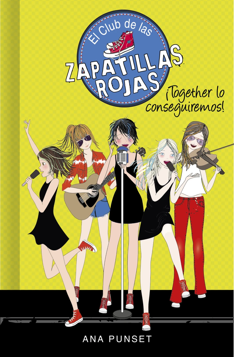 Portada: El Club de las Zapatillas Rojas 18 - ¡Together lo conseguiremos!