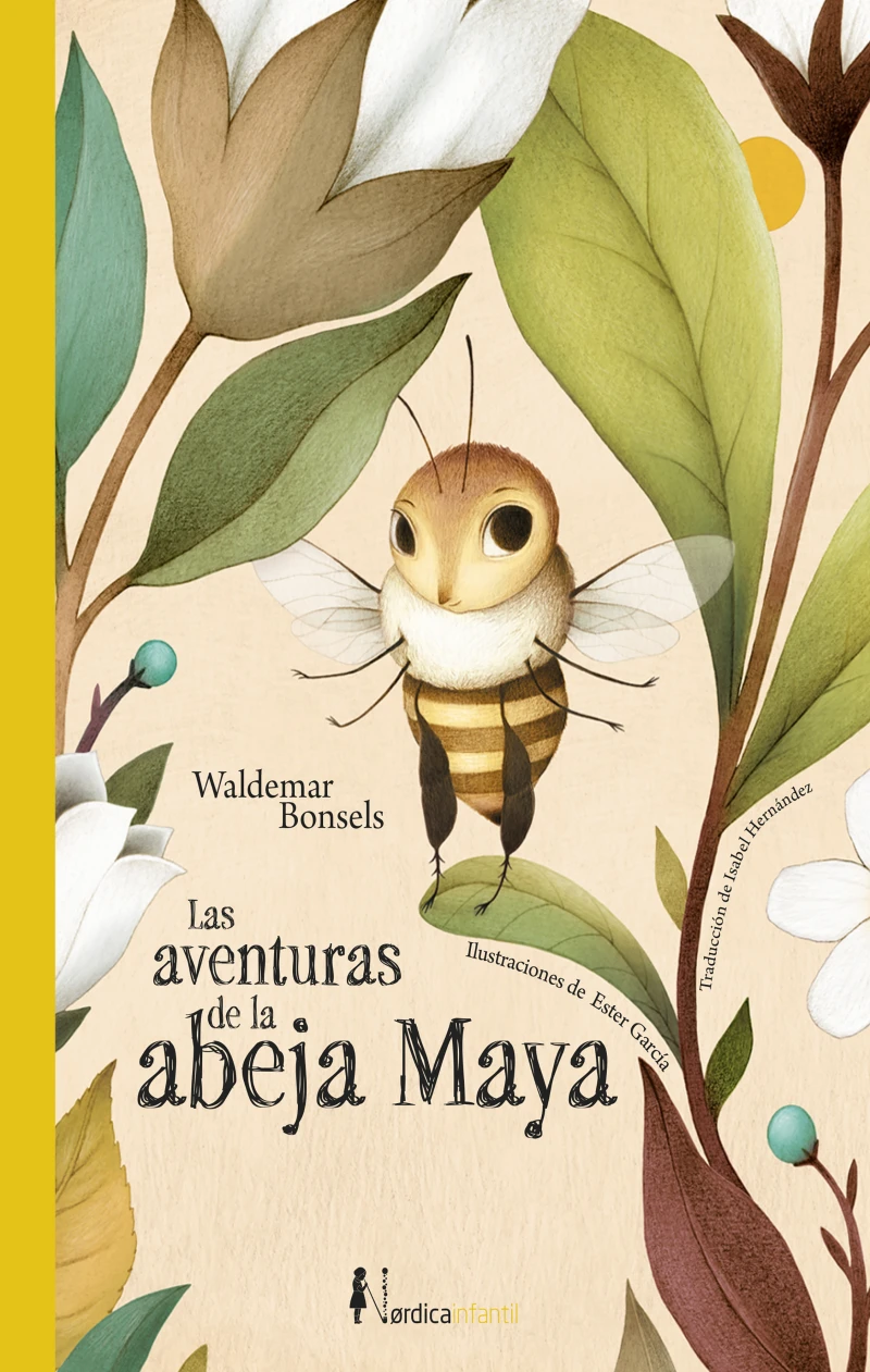 Portada: Las aventuras de la abeja Maya
