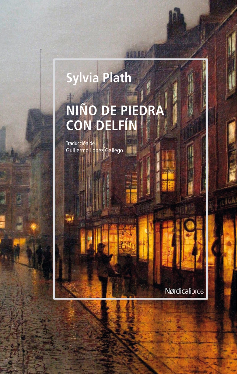Portada: Niño de piedra con delfín