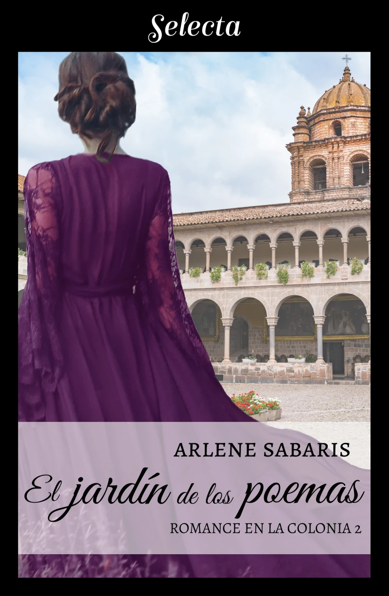 Portada: El jardín de los poemas (Un romance en la colonia 2)