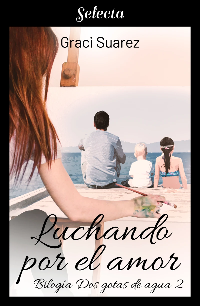 Portada: Luchando por el amor (Bilogía Dos gotas de agua 2)