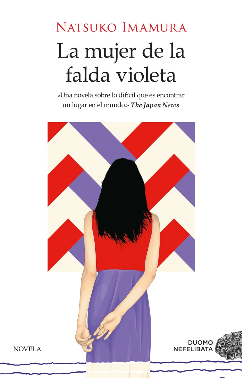 Portada: La mujer de la falda violeta