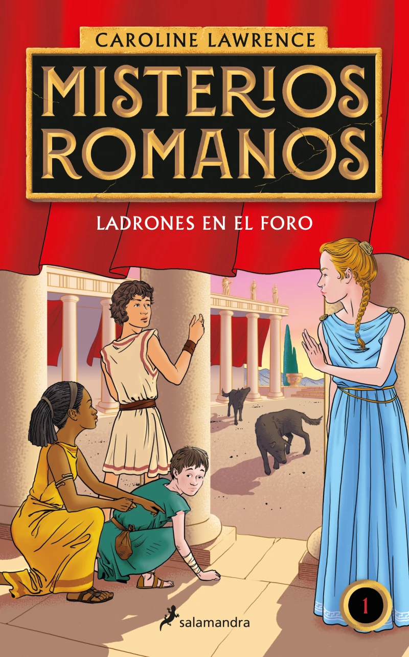 Portada: Ladrones en el foro (Misterios romanos 1)
