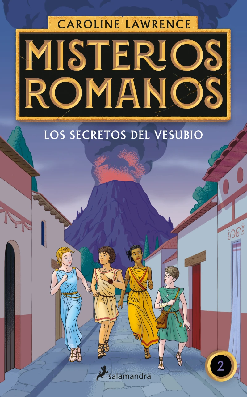 Portada: Los secretos del Vesubio (Misterios romanos 2)