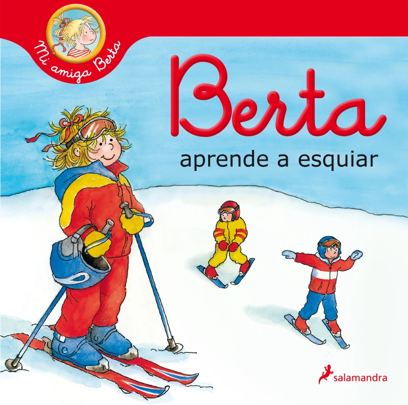 Portada: Berta aprende a esquiar (Mi amiga Berta)