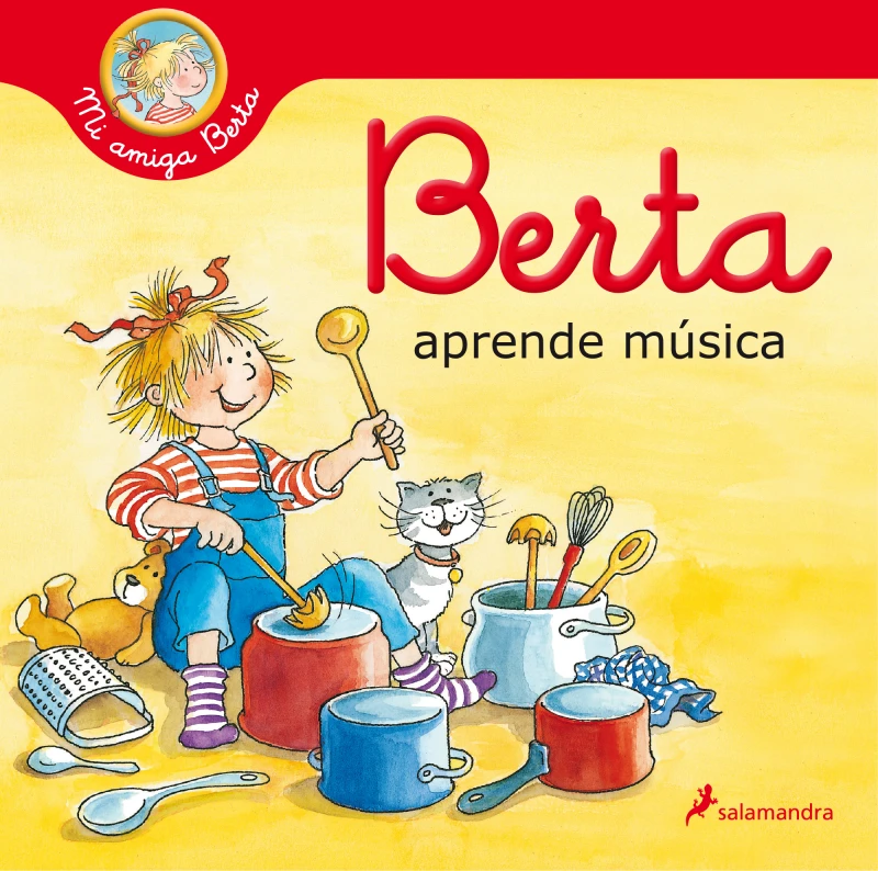 Portada: Berta aprende música (Mi amiga Berta)