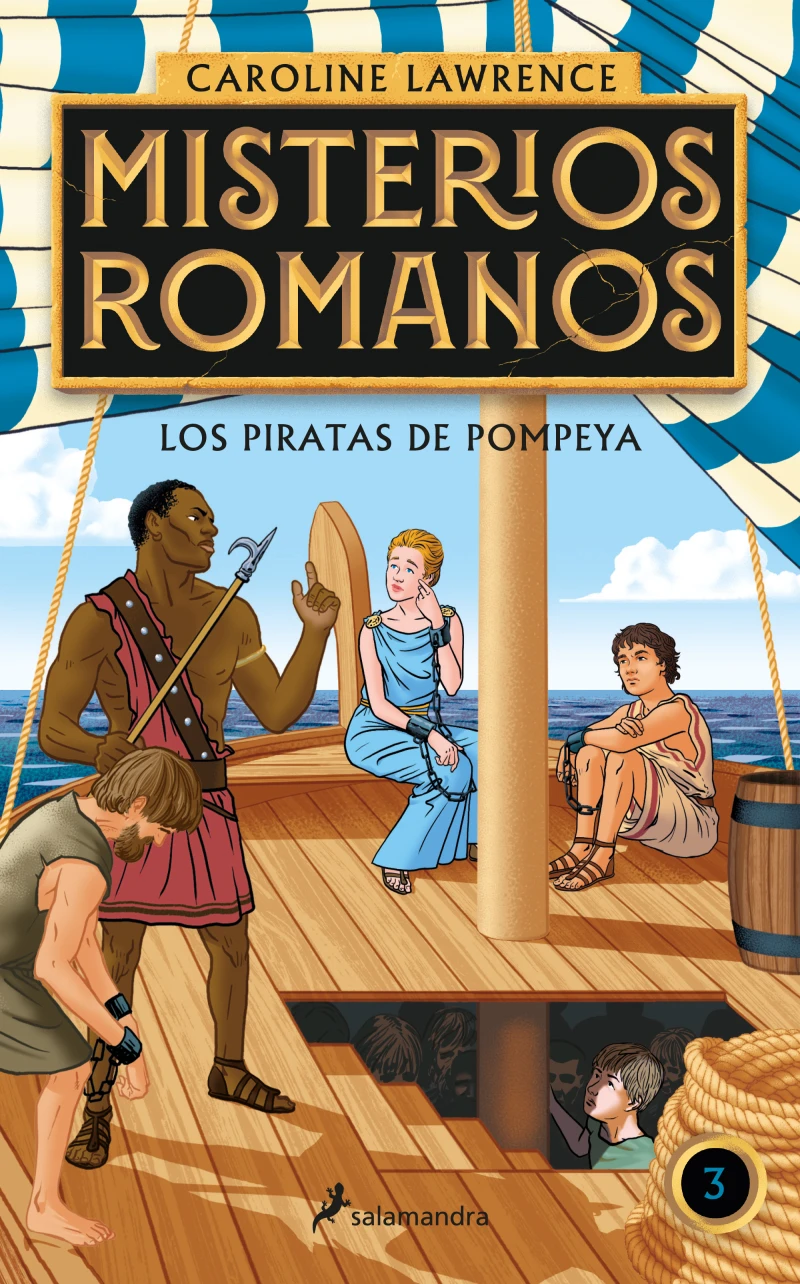 Portada: Los piratas de Pompeya (Misterios romanos 3)