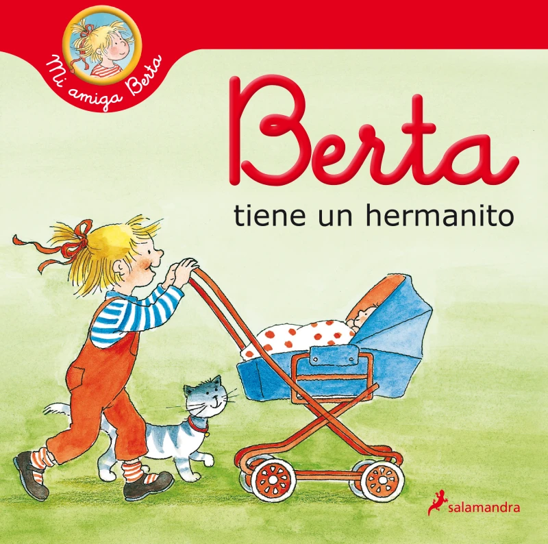 Portada: Berta tiene un hermanito (Mi amiga Berta)