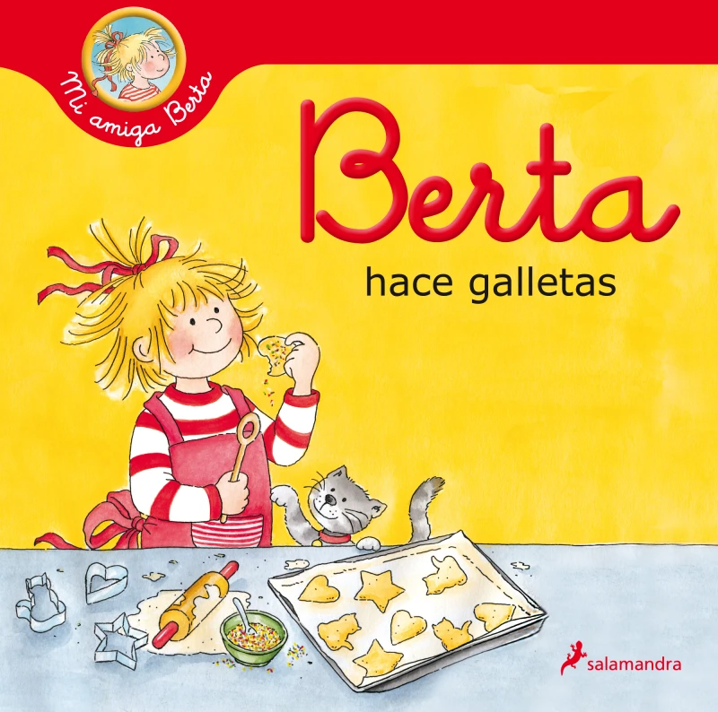 Portada: Berta hace galletas (Mi amiga Berta)
