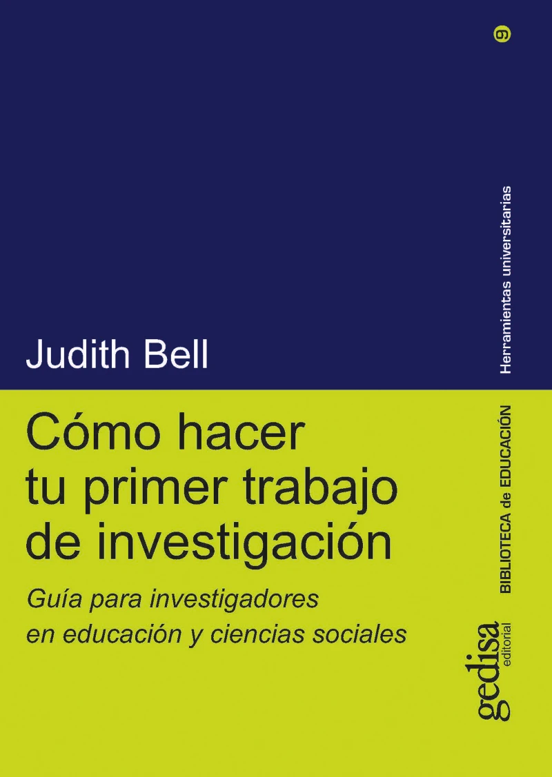 Portada: Cómo hacer tu primer trabajo de investigación