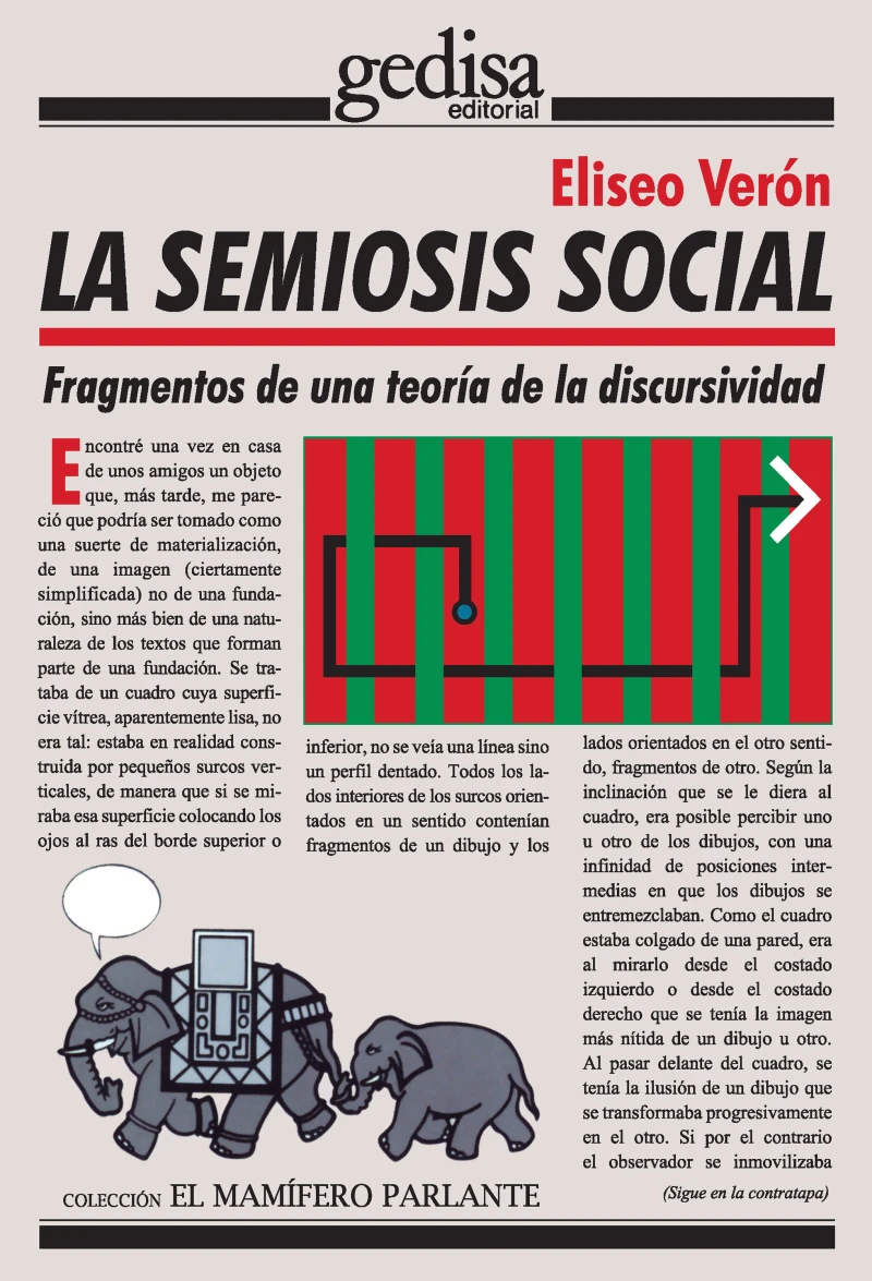 Portada: La semiosis social