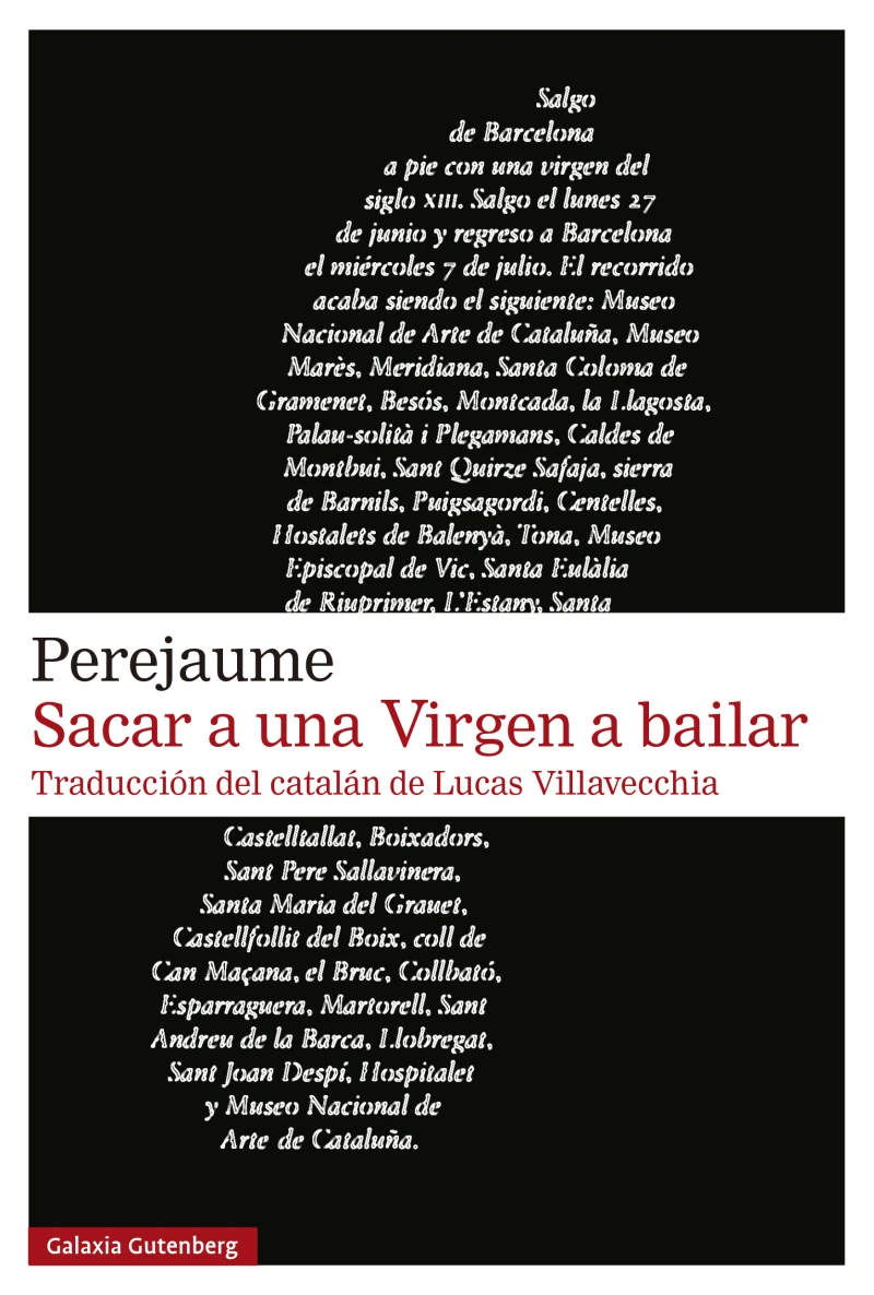 Portada: Sacar a una Virgen a bailar