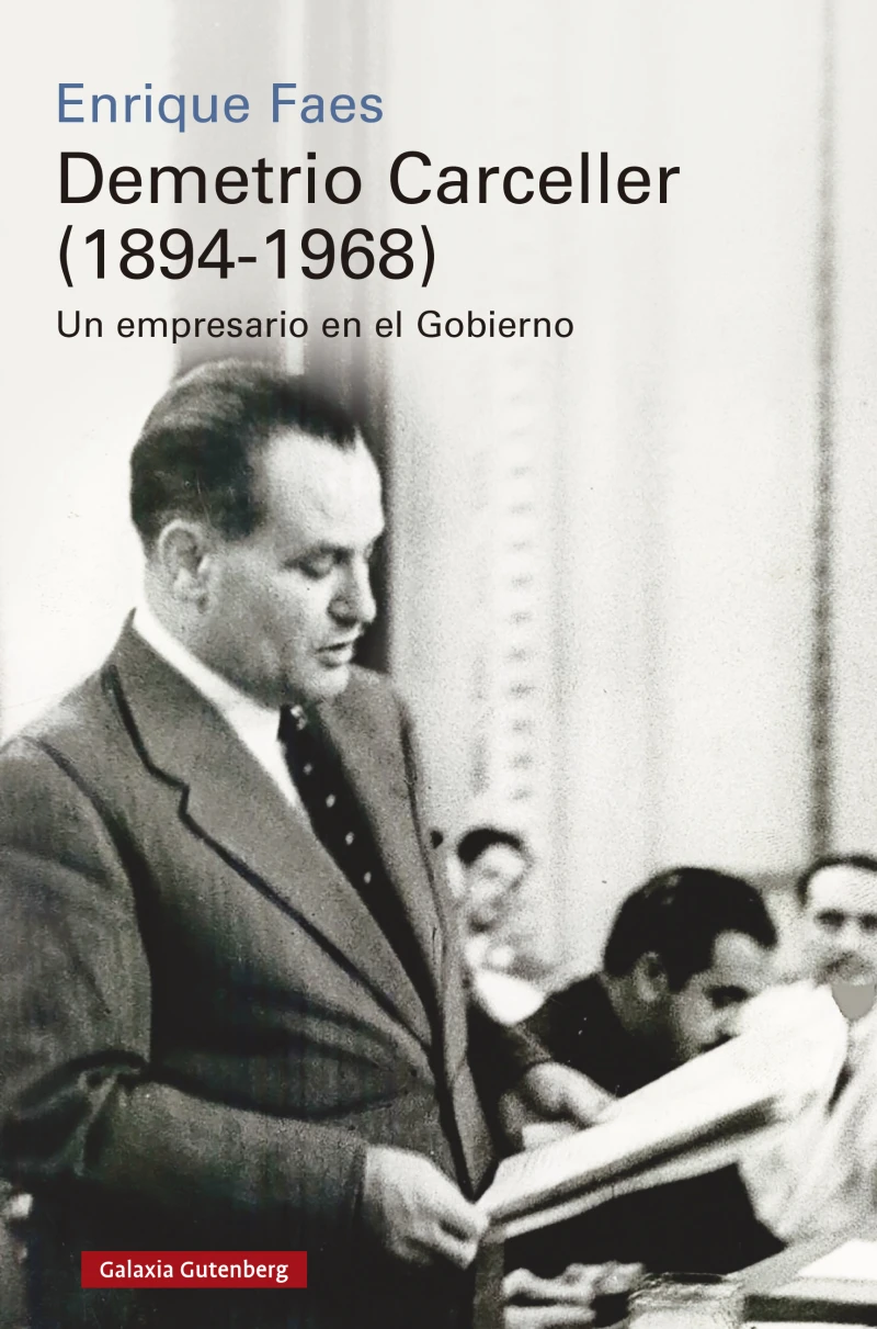 Portada: Demetrio Carceller (1894-1968)
