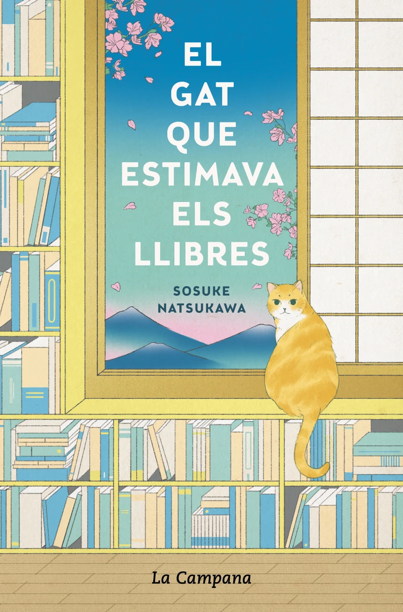 Portada: El gat que estimava els llibres