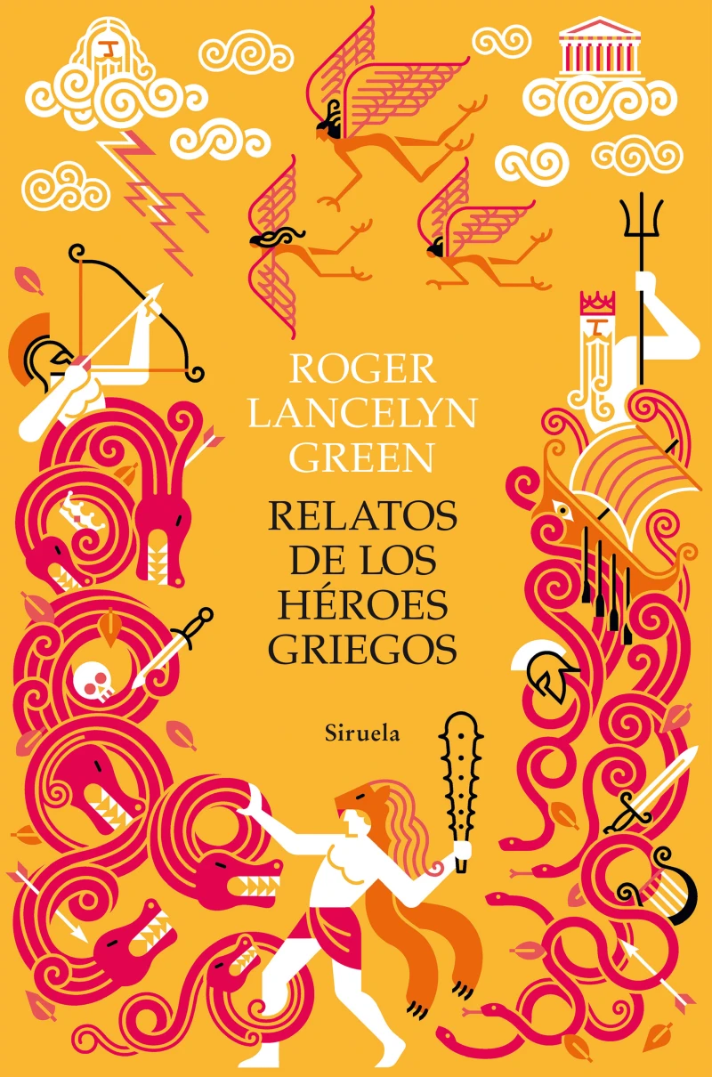 Portada: Relatos de los héroes griegos