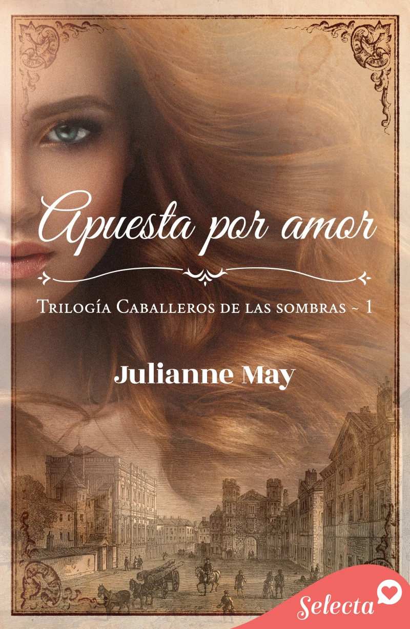 Portada: Apuesta por amor (Caballeros de las sombras 1)