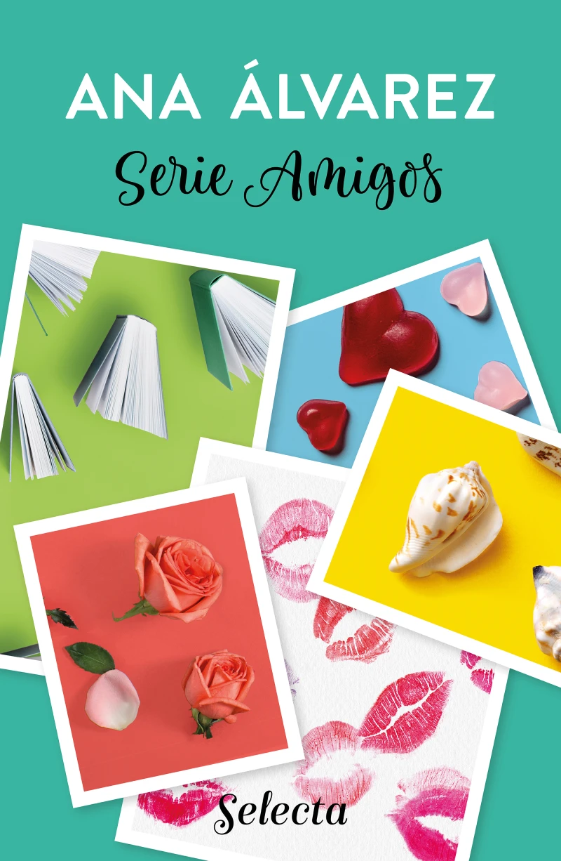 Portada: Serie Amigos (Pack con ¿Solo Amigos? | Más que amigos | Amigos y algo más | Amigos, sin más | Amigos y nada más)
